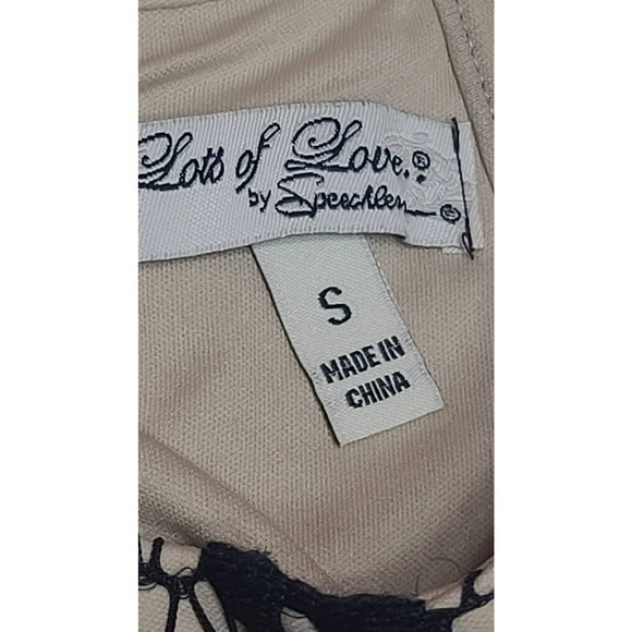 Lots of love by speechless black lace dress women's size small - Picture 3 of 6